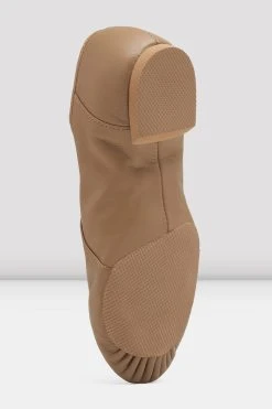 Best reviews of 🧨 BLOCHSTORE-US Ladies Jazzsoft Leather Jazz Shoes Tan Leather 🛒 -adults dance shoes store S0405L TAN 05