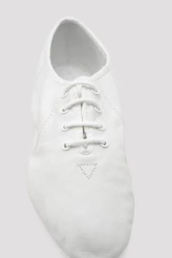 Deals 🥰 BLOCHSTORE-US Ladies Jazzsoft Leather Jazz Shoes White Leather 👍 -adults dance shoes store S0405L WHT 08
