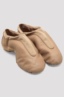 Best deal 😍 BLOCHSTORE-US Ladies Pulse Leather Jazz Shoes Tan Leather 🧨 -adults dance shoes store S0470L TAN 07