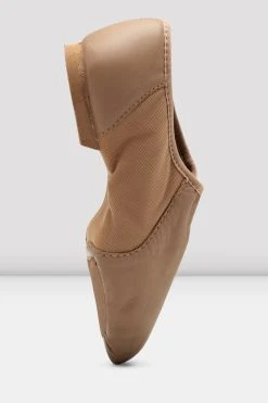 Discount 🧨 BLOCHSTORE-US Ladies Neo-Flex Slip On Leather Jazz Shoes Tan Leather ⭐ -adults dance shoes store S0495G TAN 04 8c27b8da fec7 4b07 a491 281a86bc933a