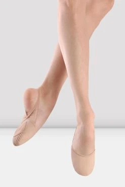 Discount 👏 BLOCHSTORE-US Ladies Eclipse Leather Half Sole 🛒 Shoe Light Sand Leather ✨