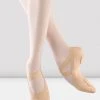 Outlet 🧨 BLOCHSTORE-US Ladies Pro Elastic Canvas Ballet Shoes Light Sand Canvas ✨