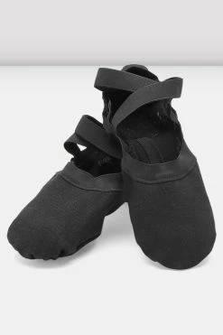 Best deal ✨ BLOCHSTORE-US Mens Synchrony Stretch Canvas Ballet Shoes Black Canvas 🎁 -adults dance shoes store S0625L BLK 07