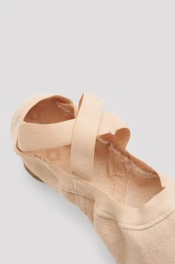Deals ❤️ BLOCHSTORE-US Ladies Synchrony Stretch Canvas Ballet 💯 Shoes Pink Canvas ✨ -adults dance shoes store S0625L PNK 10