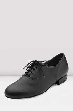 Outlet 🌟 BLOCHSTORE-US Mens Xavier Ballroom And Latin Shoes Black Leather 🌟