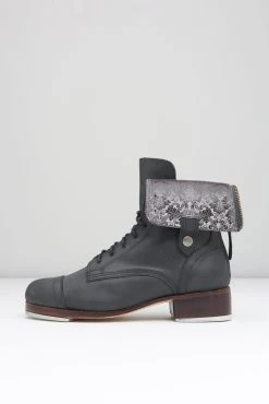 Brand new ❤️ BLOCHSTORE-US Adult City Tap Boot Black Leather 🔥