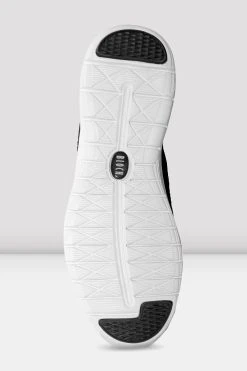 Coupon 🎁 BLOCHSTORE-US Adult Omnia Lightweight Knited Sneakers Black Mesh Knit ❤️ -adults dance shoes store S0926L BLK BOTTOM