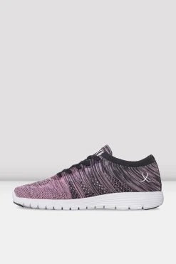 Cheap ⭐ BLOCHSTORE-US Adult Omnia Lightweight Knited 🔔 Sneakers Pink Grey Knit 🥰