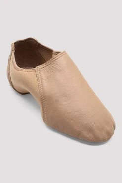 Buy 😉 BLOCHSTORE-US Ladies Spark Leather & Neoprene Jazz ✨ Shoes Tan Leather ⭐ -adults dance shoes store ZbtaLkGY