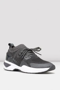 Flash Sale 😍 BLOCHSTORE-US Ladies Alcyone Sneaker Black Knit 🔥 -adults dance shoes store alcyone luxe black 15068