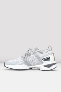 Hot Sale 🎁 BLOCHSTORE-US Ladies Alcyone Sneaker Grey Knit ⌛