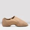 Buy 😉 BLOCHSTORE-US Ladies Spark Leather & Neoprene Jazz ✨ Shoes Tan Leather ⭐