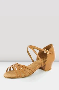 Best deal ✔️ BLOCHSTORE-US Ladies Annabella Latin Practice Shoes Natural Leather 😀