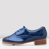 New ⭐ BLOCHSTORE-US Ladies Jason Samuels Smith Patent Tap 👍 Shoes Metallic Navy Patent 🧨