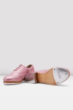 Brand new 👏 BLOCHSTORE-US Mens Jason Samuels Smith Patent Tap Shoes Metallic Pink Patent ✨ -adults dance shoes store s0313mp mpn 3234